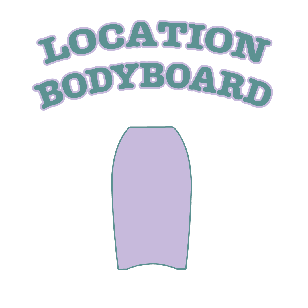 Location bodyboard