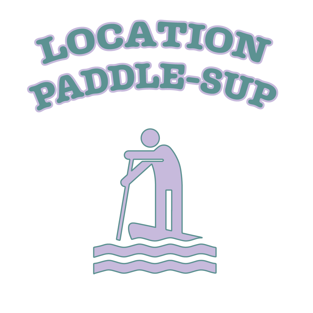 Location stand-up paddle