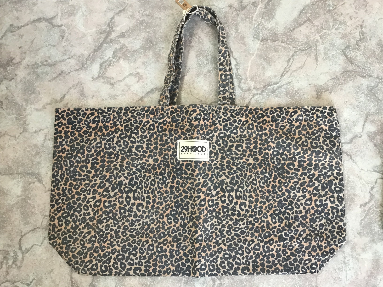 Totebag Large Léopard