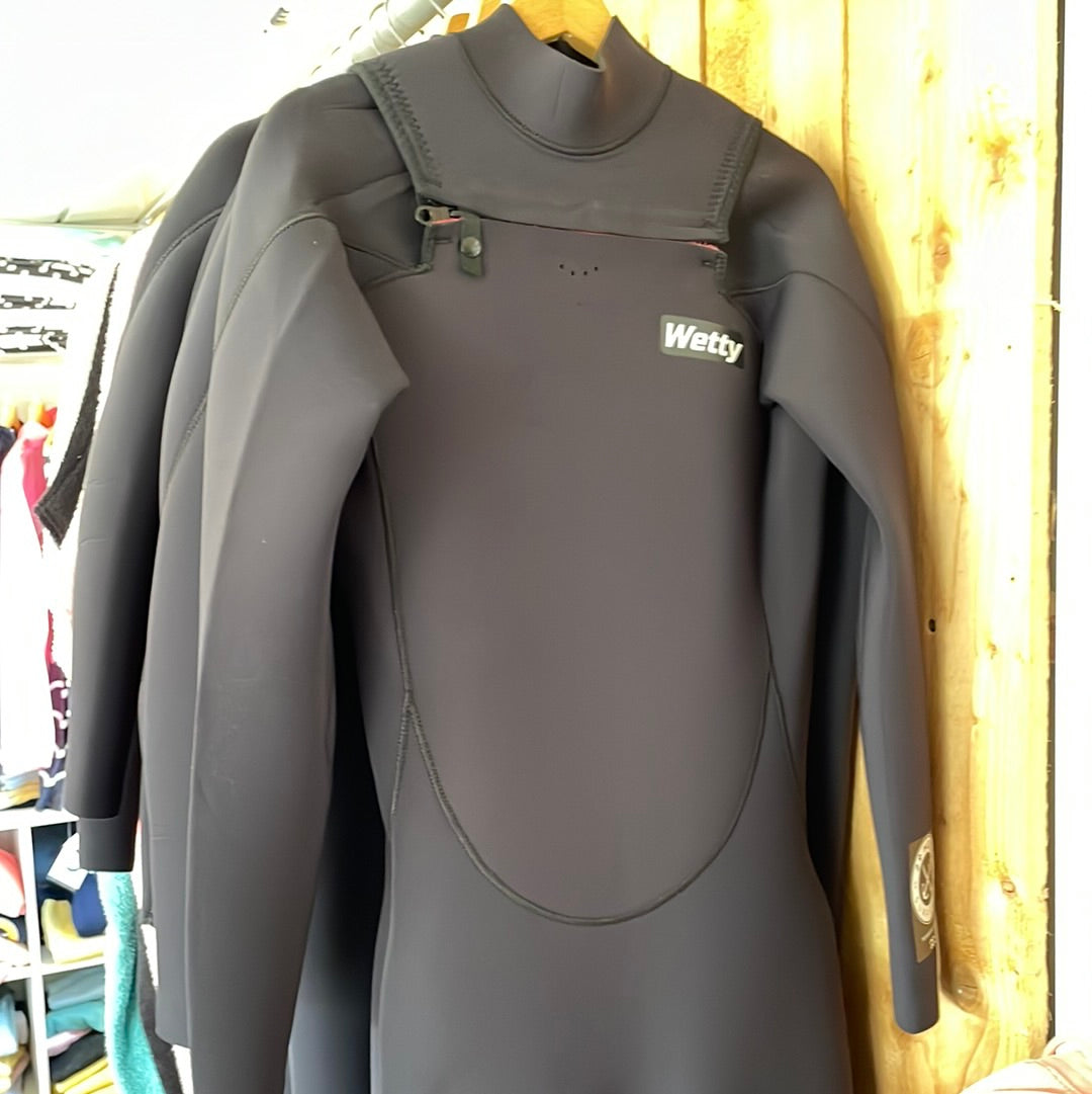 COMBINAISON WETTY 29 HOOD 5/4MM - Black